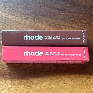 RHODE Lip Tint Duo in Espresso and Guava Spritz